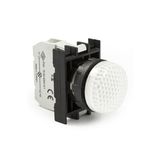 Emas B0B0XB 100-230V AC Ledli B Serisi Beyaz Kontak Bloklu Sinyal Lambası