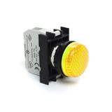 Emas B0S0XS 100-230V AC Sarı Kontak Bloklu Led Sinyal Lambası