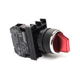 Emas B101SL30K 1-0-2 2 NA Işıklı Kırmızı Led Mandal Buton