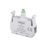 Emas BZ 48V AC/DC Ledli Yeşil Sinyal Blok Butonu