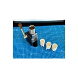 EMAS DESİGN Mini Barista Kahve Makinesi Oyuncak Seti – 3D Baskı Eğitici Oyun Seti