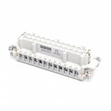Emas EB024CP00 24 Kontaklı 16 A PG21 Metal Seri Çekirdek Prizi
