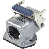 Emas EBM05PE56 10A 5 Kontaklı Metal Alt Yan Girişli Eğik Makine Prizi