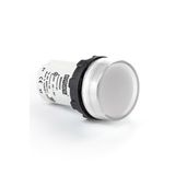 Emas MBSD024B 24V AC/DC Beyaz Led'li Düz Cam Monoblok Sinyal Lambası