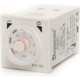Emas RZ1A2C06S-5 Rz1 Serisi 230VAC 1CO+1NO5A (Rezistif) 0,1sn- 6sn Analog Zaman Elektronik Röle