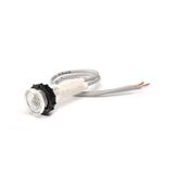 Emas S100LB2 24V AC/DC 10mm 12cm Beyaz Ledli Kablolu Sinyal Lambası