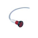 Emas S100LK 230V AC 10 mm Kırmızı Led Sinyal Lambası