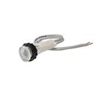 Emas S100NB 230V AC 12.5 cm 10 mm Beyaz Sinyal Lambası