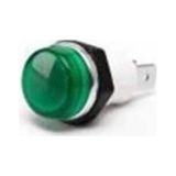 Emas S140NY1 12V DC 14mm Yeşil Ampul Sinyal Lambası