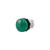 Emas S222NY 230V AC 22mm Yeşil Ampul Sinyal Lambası