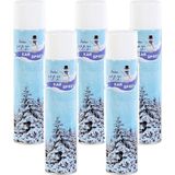 Ematcrt 5 Adet Max Kar Köpüğü Spreyi, Eriyen Kar Taneleri, Parti Köpük Karı Yapar Kar Yağdıran Sprey 5X300 ml