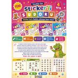 Ematcrt Çocuklar Için Sticker'li Sudoku - 4 Kitap