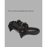 Ematcrt Kablosuz Ps4 Oyun Kolu – Çift Titreşimli Motor, Uzun Pil Ömrü ve Hassas Kontrol Yeni Nesil - Lisinya