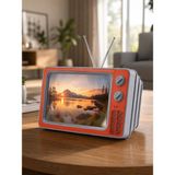Ematcrt Telefon Ekran Büyütücü 3D Hd Lens Retro Tv Görünümlü Katlanabilir Mobil Ekran - Lisinya