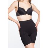 Emay 2032 Popo Açık Masajlı Siyah Kadın Boxer Korse