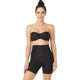 Emay 2707 Seamless Lazer Kesim Dikişsiz Siyah Kadın Boxer Korse