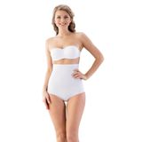 Emay 2812 Lazer Kesim Beyaz Boxer Korse