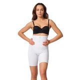 Emay 2814 İz Yapmaz Toparlayıcı Beyaz Kadın Boxer Korse