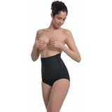 Emay 2842 Dantelli Yüksel Bel Ten Kadın Slip Korse