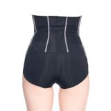 Emay 2886 Altı Agraflı Özel Slip Siyah Kadın Body Korse