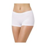 Emay 3000 Dikişsiz Soft Beyaz Kadın Boxer Külot