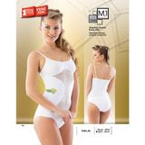 Emay 5040 Seamless Beyaz Kadın Fantazi Atlet Korse