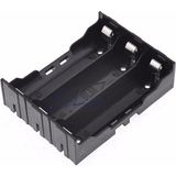 Emay Center 18650 Pil Uyumlu Üçlü Pil Yatağı Pil Yuvası Pil Kutusu 3'lü - 1 Adet