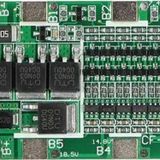Emay Center 6s 15A 24V Li-ion 18650 BMS PCM Pil Koruma 6 Pil Lion Lipo Pil