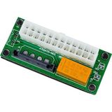 Emay Center Add2PSU ATX - SATA Molex 24 Pin Güç Kaynağı Bağlantı Adaptörü
