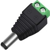 Emay Center Klemens Girişli Erkek DC Barrel Jack 5.5*2.5Mm Power Plug Jak Adaptör Konnektör