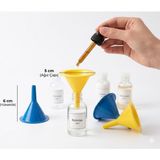Emay Center Mini Plastik Huni 5 cm Ağız Çapı 6 cm Boy - Parfüm, Esans ve Dar Ağızlı Şişe Doldurma Aparatı - 1 Adet - 860-Turuncu