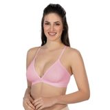 Emay Gül Kurusu 2809 Lazer Kesim Yapıştırma Iz Yapmaz Sütyen, Pembe, M