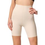 Emay Kadın Bej Lazer Kesim Boxer Korse, Bej, M