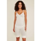 EMAY Kadın Beyaz Doğum Sonrası Lohusa Toparlayıcı Vücut Boy Korse, XL, TYSSL00243439498-19804IGP249739
