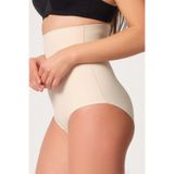 Emay Kadın Siyah Lazer Kesim Slip Korse, Siyah, XL