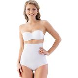Emay Lazer Kesim Slip Korse - XL - Beyaz