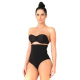 Emay Seamless Yüksek.bel Çıtçıtlı Double Slip Korse Külot, Turuncu, S