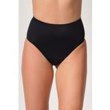 Emay Siyah 2801 Yapıştırma Lazer Kesim Kadın Slip Külot