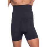 Emay Siyah Mı E1005 Erkek Yüksek Bel Double Boxer Korse, Siyah, 2XL