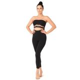 EMAY Siyah Seamless Dikişsiz Kadın Toparlayıcı Korse Tayt E-m-a-y, L, DC3810-869SL00018882