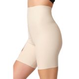 Emay Ten Kadın Lazer Kesim Boxer Korse 2707, Bej, L