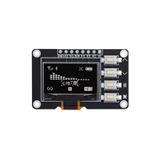 EmAyCenter 0.96 İnç 128x64 I2C OLED Ekran Modülü - 4 Butonlu SSD1315 Beyaz Grafik Lcd Ekran Arduino Uyumlu