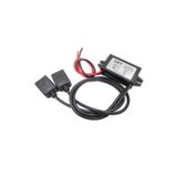 EmAyCenter 12v Için 5v 3a 15w Dc Dc Usb Converter Su Geçirmez Uyumlu Konverter Dönüştürücü