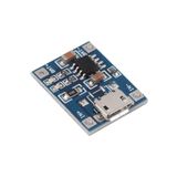 EmAyCenter 5v Mini Mikro Usb 1a Tp4056 Lityum Pil Şarj Kartı Şarj Aleti Modülü-mavi