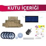 EmAyCenter Güneş Enerjili Araba Yapım Seti - Deney Seti Solar Enerji Araba Car Kit