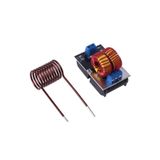 EmAyCenter Mini ZVS İndüksiyon Isıtma Modülü 5V-12V Yüksek Frekans Isıtıcı Kartı ve Bobin Seti