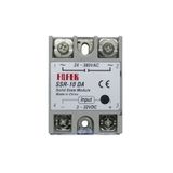 EmAyCenter SSR-10 DA Solid State Röle (10 Amper) – 3-32V DC Giriş 24-380V AC Çıkış – Tek Fazlı Elektronik Röl