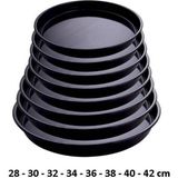 Emaye Fırın Tepsisi Yuvarlak 8'li Set 28-30-32-34-36-38-40-42 cm