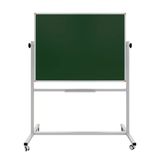 Emaye Yüzey 360° Dönerli Mobil Yazı Tahtası 90X120cm Yeşil