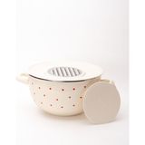Emaylab Cupid Emaye Rendeli Karıştırma ve Salata Kabı 26 cm 5 Litre (Ocağa Da Koyulabilir) - 5 lt
